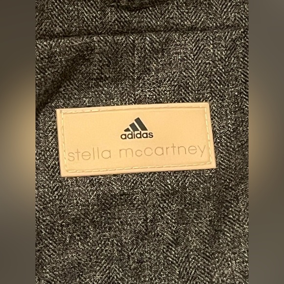 Adidas Stella McCartney Women’s Recco Ski Jacket Coat Charcoal Gray L - Picture 11 of 16